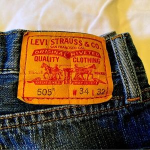Men’s 505 Levi’s 34x32